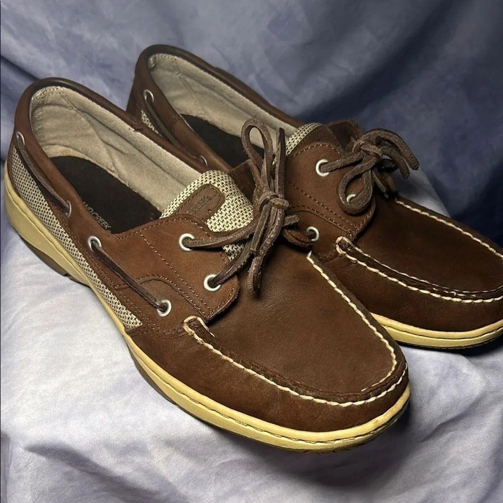 Highland creek  Brown Leather men  Shoes